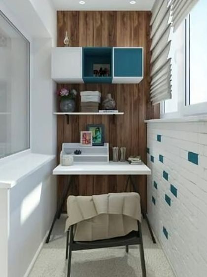 Interiors - Balcony Design & Landscaping Balcony Home Offices photo 5