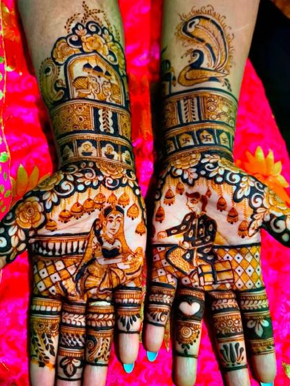 Bunty Rajasthani Mehandi - Special Occasion Mehandi Your Story in Henna: Custom Portraits photo 12