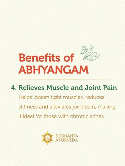 Siddhanta Ayurveda - Pain & Joint Care Our Signature Pain Relief Therapies photo 20