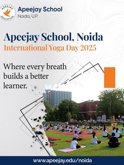 On International Yoga Day, our campus transforms into a space for wellness and focus. We believe that every breath a student takes on the mat helps build a better, more centered learner in the classroom.