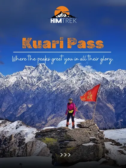 Kuari Pass: Where the peaks greet you in all their glory.