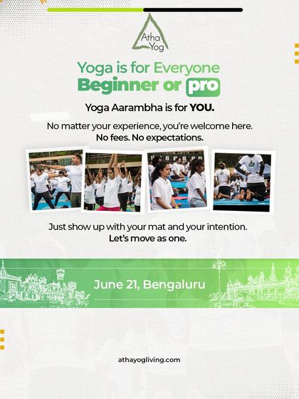 AthaYog Living - Yoga Workshops & Community Events Yoga Arambha: Our Annual Celebration photo 49
