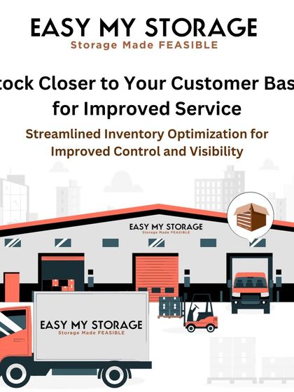 Get your products closer to your customers for faster delivery and better service. Our strategically located warehouses and streamlined inventory optimization give you improved control and visibility over your stock.