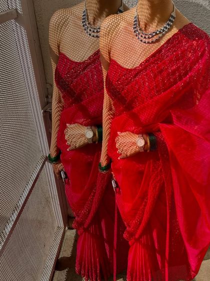 Modern & Fusion Saree Styles photo 54