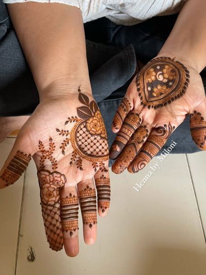 A full view of the contemporary design I created for myself, done by my talented colleague.