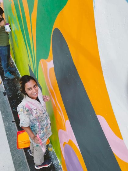 Vritti Kotian - Custom Murals & Wall Art Murals for Corporate & MNC Spaces photo 19