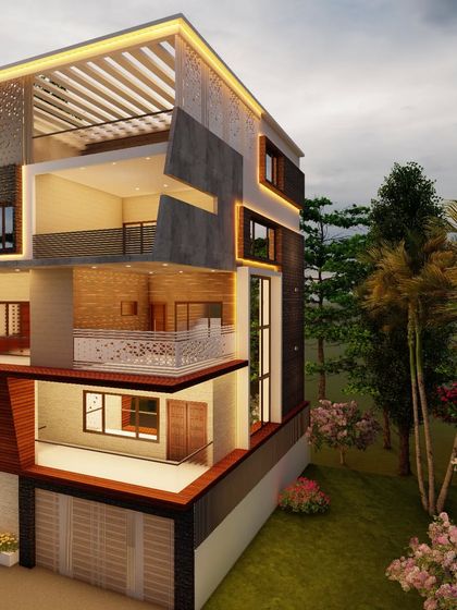 RJ Interiors & Architecture - Design & Build Services Modern Home Exteriors photo 63