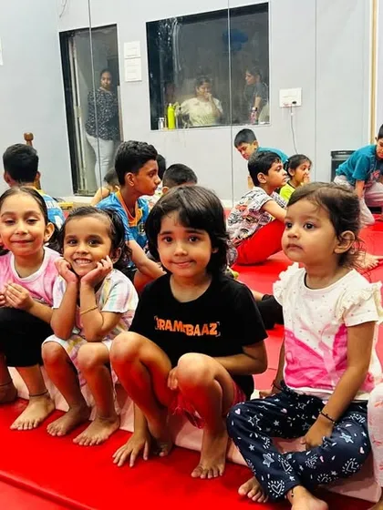 Look at these happy and attentive faces during a group session. We create a supportive atmosphere where even our youngest members feel comfortable and excited to learn, making new friends while discovering the joy of movement.
