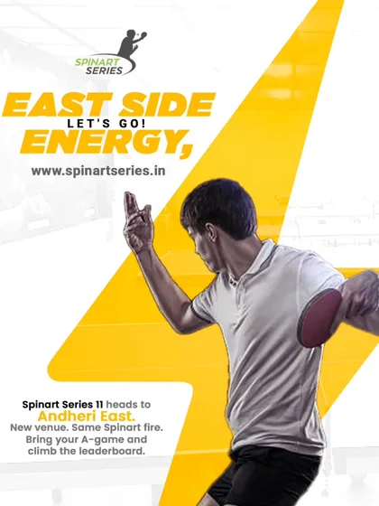 Get ready for East Side Energy. Spinart Series 11 is heading to Andheri East. Bring your A-game and get ready to climb the leaderboard.
