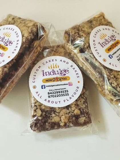 My fudge-filled oatmeal bars are all about balance. They have the wholesome goodness of oats and the wicked indulgence of a rich fudge filling. It's the best of both worlds.