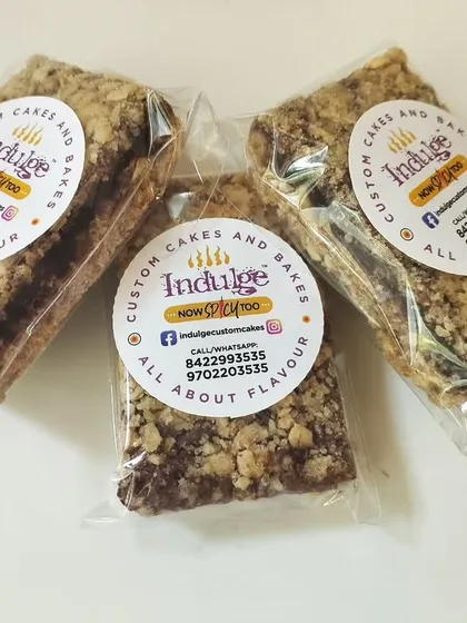 My fudge-filled oatmeal bars are all about balance. They have the wholesome goodness of oats and the wicked indulgence of a rich fudge filling. It's the best of both worlds.