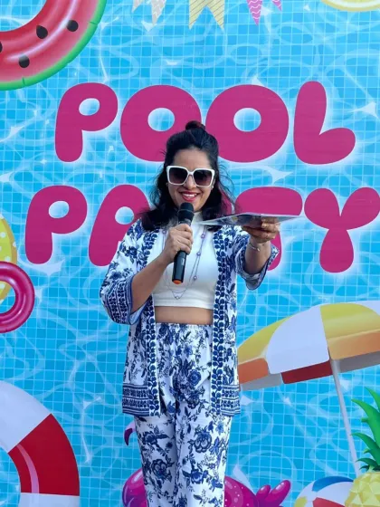 Hosting a vibrant pool party is all about creating a fun, relaxed atmosphere. I organize water games and activities that get everyone involved, perfect for summer celebrations, bachelor parties, or any casual get-together.