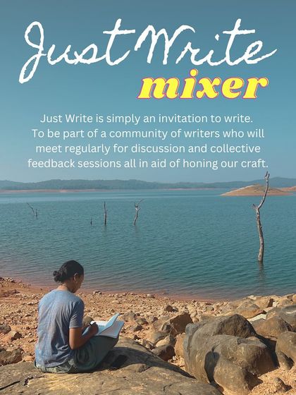 We host events like the "Just Write" mixer to build a supportive community for writers of all levels. It is a great way to meet fellow creatives and our workshop facilitators.