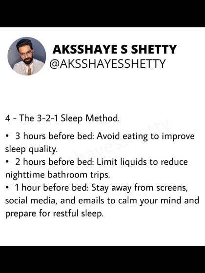 Quality sleep is crucial for weight loss. I share my 3-2-1 sleep method and other simple habits like getting morning sunlight and reading before bed to help you regulate your circadian rhythm and improve sleep quality.