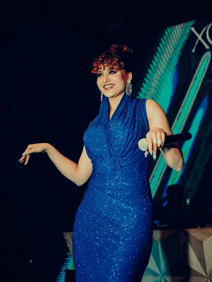 A shot of celebrity DJ Udita Goswami used for event promotion. I use high-quality photos of the featured artists to create visually appealing and recognizable marketing materials.