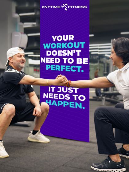 Your workout doesn't need to be perfect, it just needs to happen. The most important step is showing up. Don't skip it.