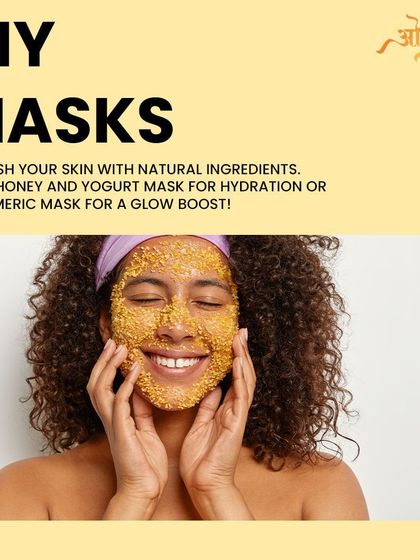DIY masks can be a great way to nourish your skin. Try a simple honey and yogurt mask for hydration or a turmeric mask for a natural glow boost.