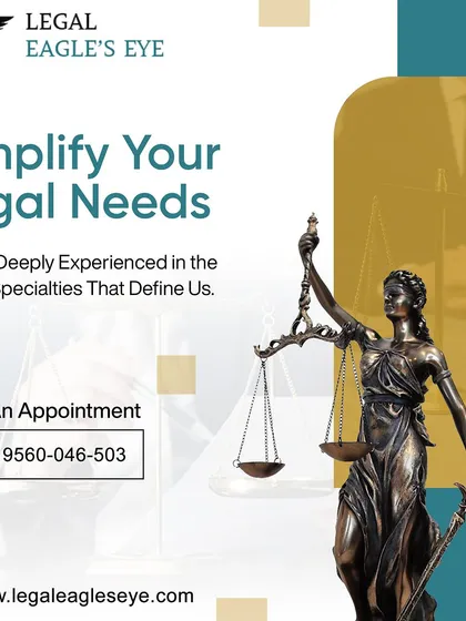 This image, featuring the statue of Lady Justice, represents our core promise to simplify your legal needs. We are deeply experienced in our core specialties and welcome you to book an appointment for expert advice tailored to you.