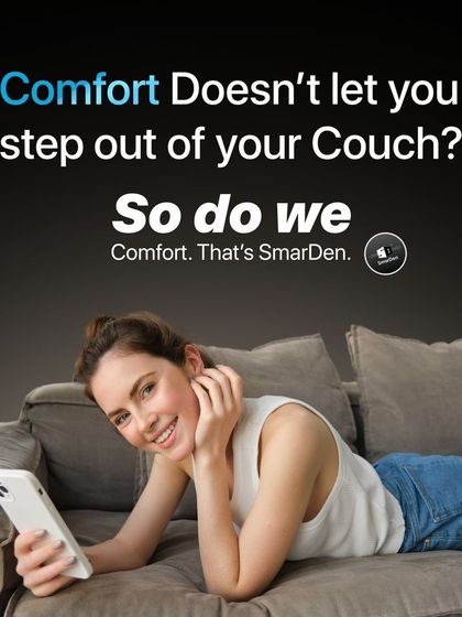 Comfort doesn't let you step out of your couch? So do I. My system is designed for ultimate relaxation, letting you control everything without getting up.