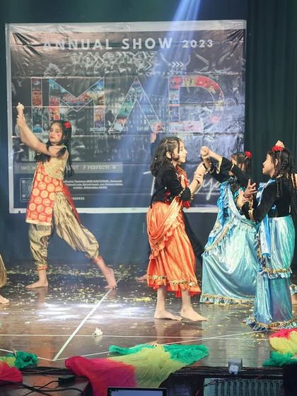 This folk dance performance is a celebration of color. The choreography is lively and expressive, telling a story through movement and vibrant costumes.