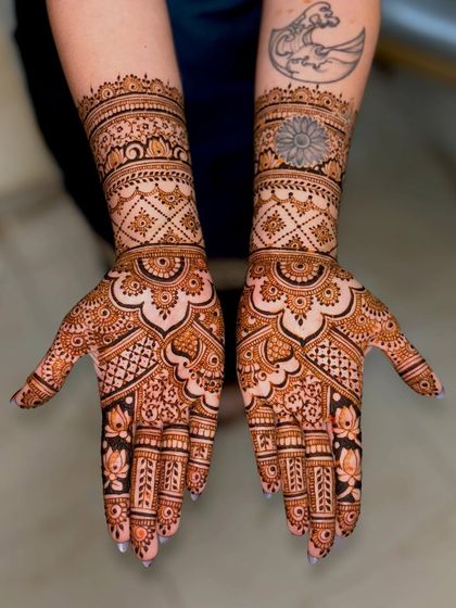 Mitali - Bridal Mehendi Full Bridal Mehendi (Hands) photo 29