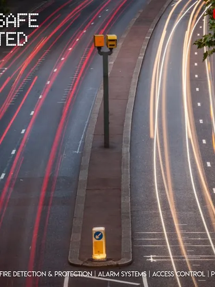 We provide technology for intelligent traffic management and public safety. This long-exposure shot of city traffic highlights the dynamic urban environments where our speed and traffic monitoring cameras are deployed.