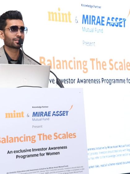 A clear view of the stage setup for the Mirae Asset Investor Awareness Programme for Women. I work closely with event managers to ensure every detail, from branding to flow, is perfect.