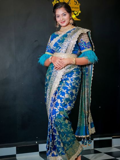 Modern & Fusion Saree Styles photo 41