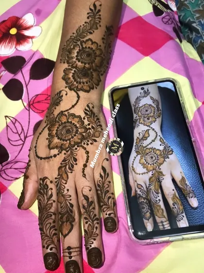 Say massallah! This student recreated a design from a photo, and it looks amazing.