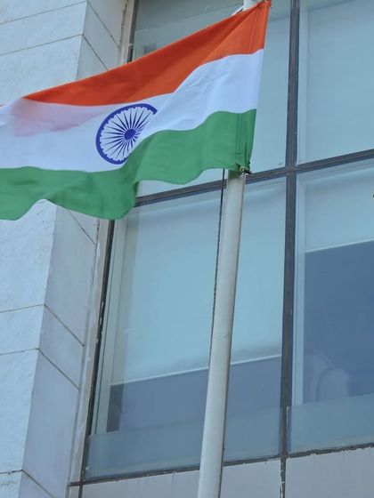 The Indian Tricolour flies high at our school, a symbol of the unity and democratic values we celebrate on Republic Day and instill in our students every day.