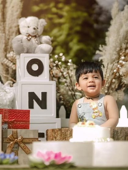 First Birthday & Cake Smash Celebrations photo 26