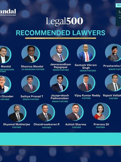 A showcase of our Recommended Lawyers by Legal500. This broad recognition across our partnership demonstrates the depth of legal talent and expertise available to our clients at the firm.
