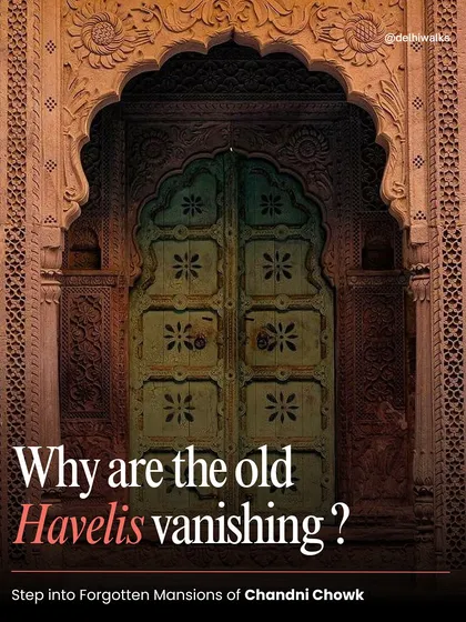 Why are the old havelis of Chandni Chowk vanishing? These forgotten mansions hold tales of poets, merchants, and traitors. My book on Shahjahanabad's heritage explores these architectural gems before they are lost to time.