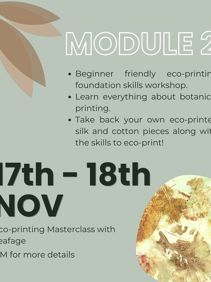 Color Ashram - Natural Dyeing Workshops & Training Eco-Printing with Nature's Palette photo 14