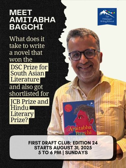 Meet Amitabha Bagchi, whose novel 'Half the Night is Gone' won the DSC Prize for South Asian Literature and was shortlisted for the JCB Prize. He joins our club to discuss what it takes to write an award-winning novel.
