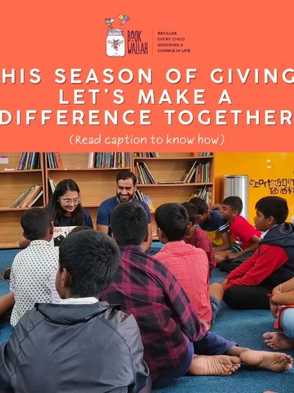 This season, let's give the gift of hope. A donation to Bookwallah helps us bring a smile to a child in need and supports our mission to create safe places for them to dream big.