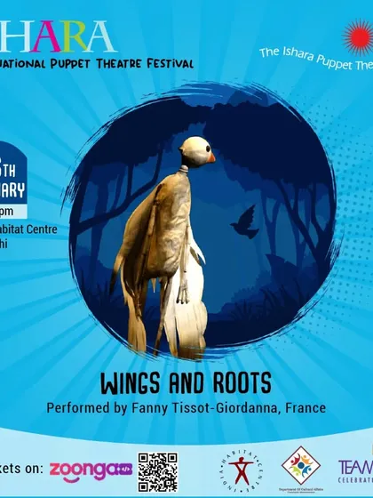 Poster for 'Wings and Roots'.