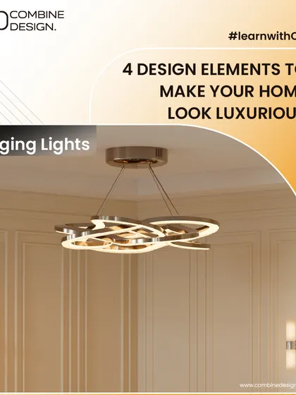Learn with CD: Hanging lights act as a statement piece that both illuminates and impresses, adding a focal point to any room.