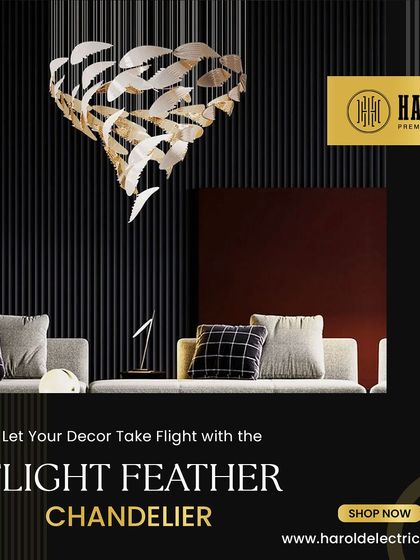Let your decor take flight with the Flight Feather Chandelier. This artistic fixture arranges feather-shaped elements in a heart-like form, creating a delicate and serene centerpiece.