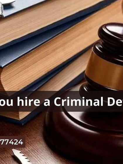 Why should you hire a criminal defense lawyer? An experienced lawyer understands the legal system and can build a powerful defense strategy for you.