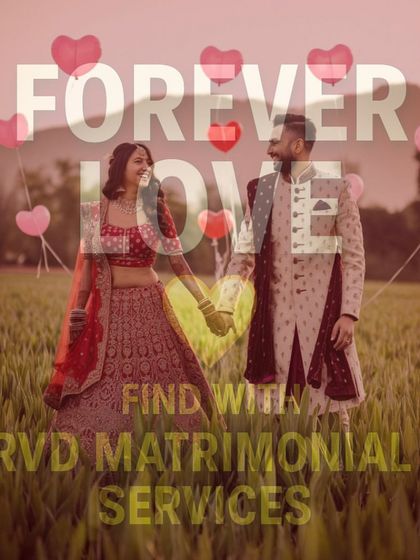 Find your forever love with my matrimonial services. This romantic image captures the dream of finding a lifelong partner.