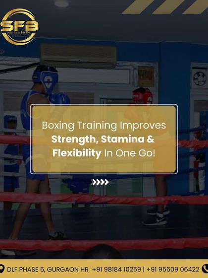 Boxing training improves strength, stamina, and flexibility in one go. It's a powerful, all-in-one workout that delivers comprehensive results.