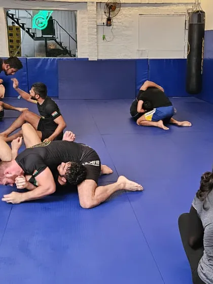 The floor is covered as students engage in live Jiu-Jitsu rolling. This is where theory meets practice, and you learn to apply what you've been taught against a resisting opponent.