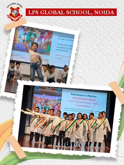 A collage capturing the energy of our young dancers, from a solo expression of joy to a unified group performance. Our events provide a stage for every student to shine.