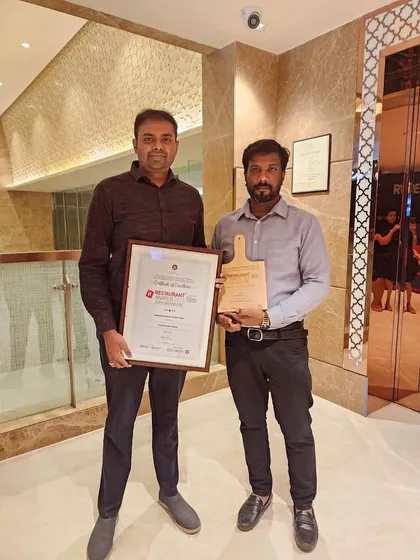 We were incredibly happy to be named "The Best Dessert Parlour of the Year." This recognition, along with the support from our customers, motivates us to keep innovating and delivering the best quality possible.