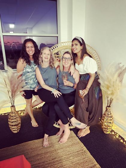 More smiles and good vibes with the Flow Studio team. The connections made through yoga are truly special.