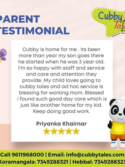 Cubby Tales - Kids' Activities & Events Words from Our Families photo 4