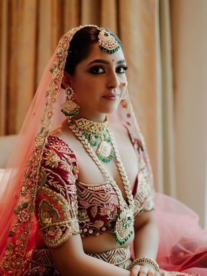 A final look at this stunning bride. Her confidence and grace are the true finishing touches to her beautiful wedding day look.