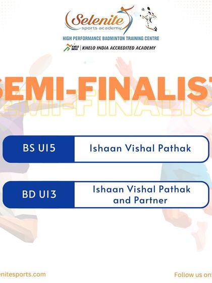 Selenite Sports - High Performance Badminton Training Our Champions' Podium Finishes photo 31