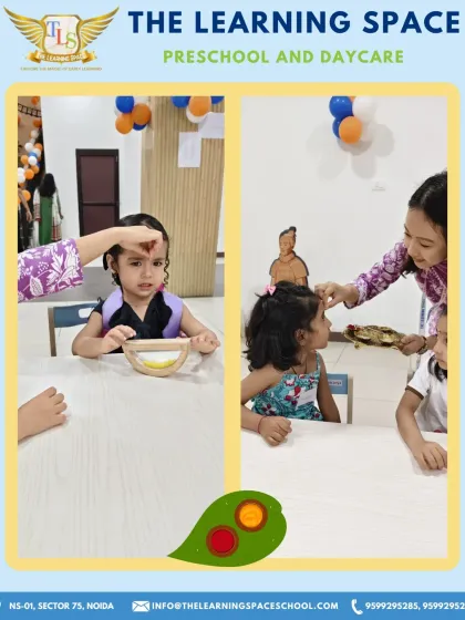 More children participating in the welcome ritual. I believe in creating an inclusive environment where everyone can experience and appreciate different cultural practices.